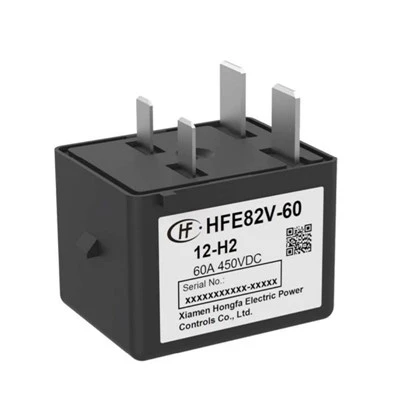 HFE82V-60 HONGFA contacteur cc haute tension 450V 750V 60A